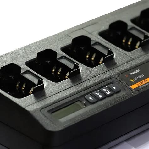 6 slot charger for motorola mtp3550